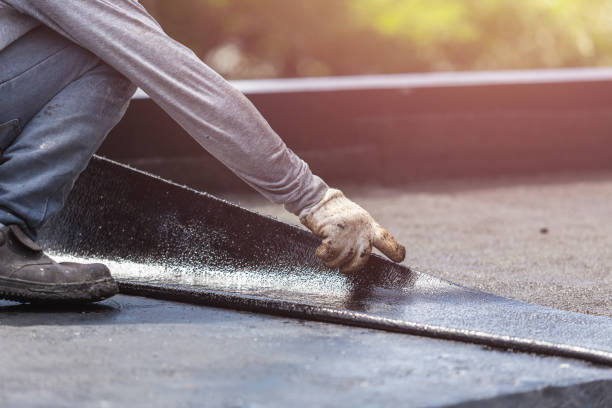 Professional Basement Waterproofing technician working in Monroe, MI